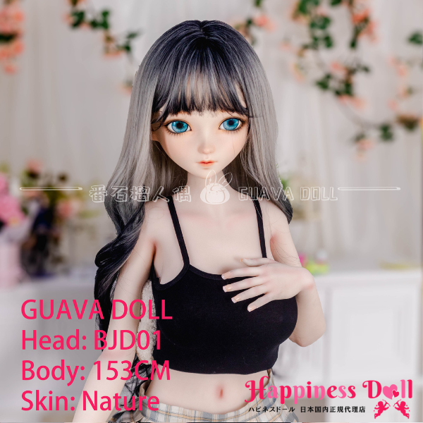GUAVA DOLL 153cm BJD01ヘッド Eカップ アニメ ソフトビニール製ヘッド+TPE製ボディ ラブドール ダッチワイフ 安い