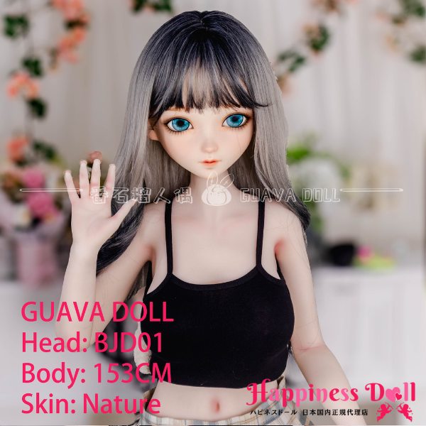 GUAVA DOLL 153cm BJD01ヘッド Eカップ アニメ ソフトビニール製ヘッド+TPE製ボディ ラブドール ダッチワイフ 安い