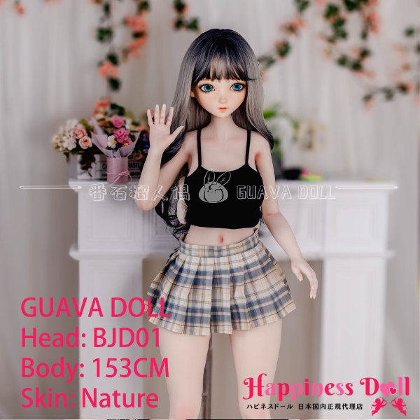 GUAVA DOLL 153cm BJD01ヘッド Eカップ アニメ ソフトビニール製ヘッド+TPE製ボディ ラブドール ダッチワイフ 安い