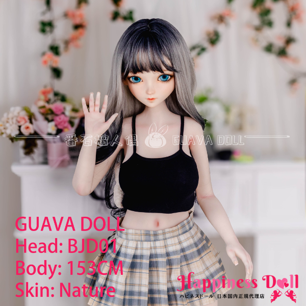 GUAVA DOLL 153cm BJD01ヘッド Eカップ アニメ ソフトビニール製ヘッド+TPE製ボディ ラブドール ダッチワイフ 安い