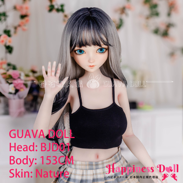 GUAVA DOLL 153cm BJD01ヘッド Eカップ アニメ ソフトビニール製ヘッド+TPE製ボディ ラブドール ダッチワイフ 安い