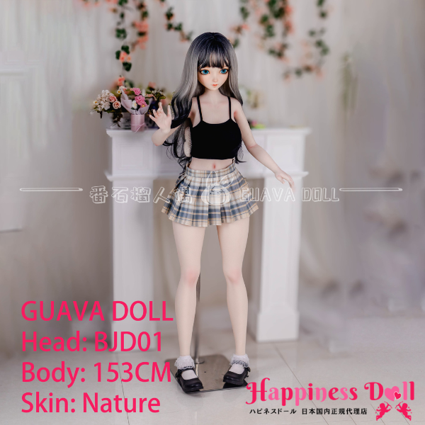 GUAVA DOLL 153cm BJD01ヘッド Eカップ アニメ ソフトビニール製ヘッド+TPE製ボディ ラブドール ダッチワイフ 安い