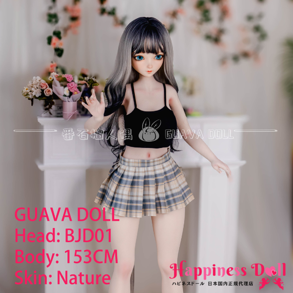 GUAVA DOLL 153cm BJD01ヘッド Eカップ アニメ ソフトビニール製ヘッド+TPE製ボディ ラブドール ダッチワイフ 安い