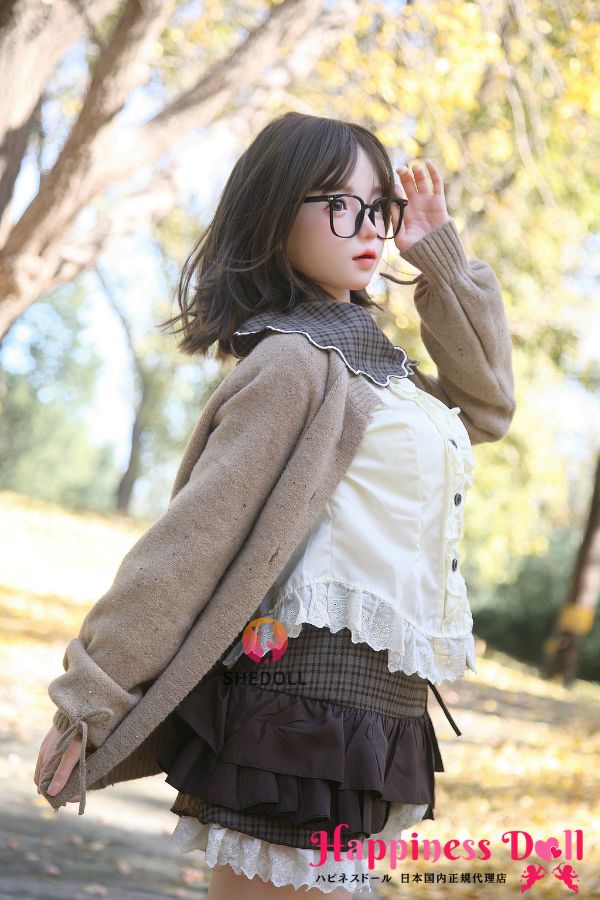 SHE DOLL 152cm-2 洛伊 Luoyi 2.0ヘッド AAカップ 紅葉 シリコン・TPE材質選択可 ミニラブドール ダッチワイフ  安い